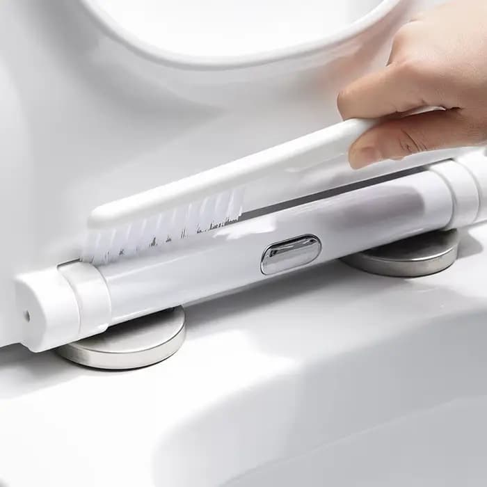 Brosse de Toilette Murale avec Coins Sans Fréquence