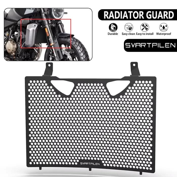 Protecteur de calandre de moto pour Husqvarna Svartpilen, couvercle de protection, accessoires religieux, 801, 2024, 2025, Svartpilen801, nouveau
