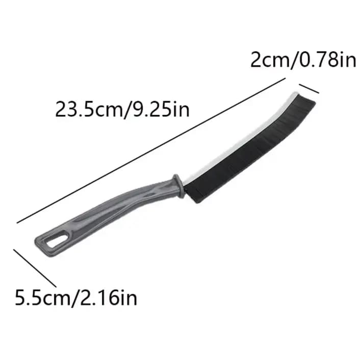 Brosse de nettoyage à poils rigides pour joints étroits