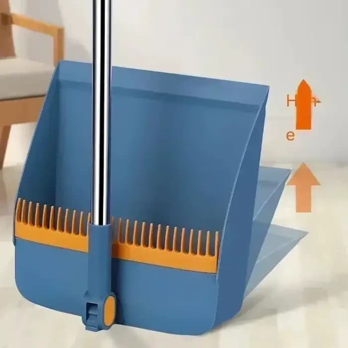 1 ensemble balai et pelle à long manche - Kit de balayage durable