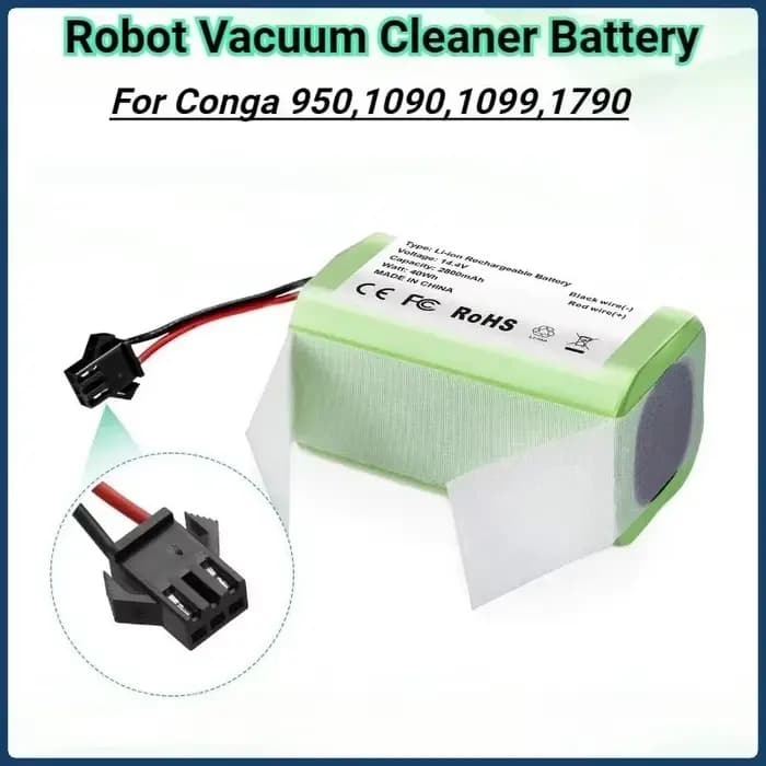 Batterie pour aspirateur Robot CECOTEC CONGA 950 1090 1099 1790