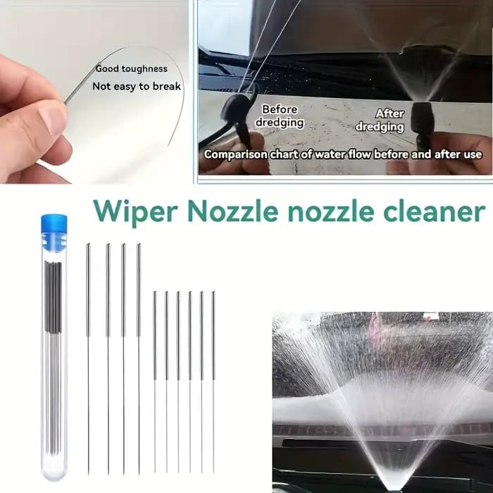 Kit de buse de nettoyage en acier inoxydable