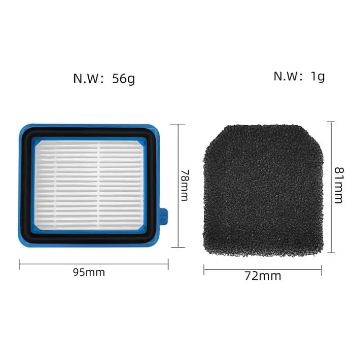 Filtre Hepa pour aspirateur Robot Electrolux Q6/Q7/Q8/WQ61/WQ71/WQ81/W3N5
