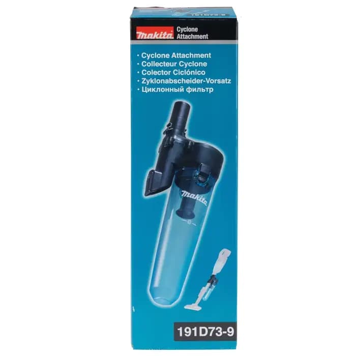Makita 191D73-9 Accessoire pour aspirateur Pré-séparateur cyclonique 400 ml pour la gestion des poussières et des débris Accessoires pour outils électriques