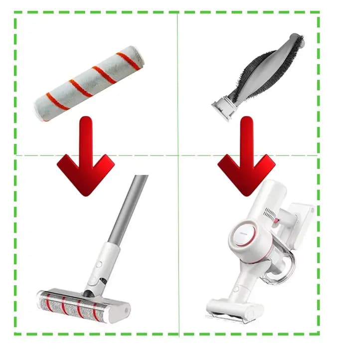 Pièces de rechange pour Xiaomi Dreame V8 V9 V9B V9D V9P XR V10 V11 V16