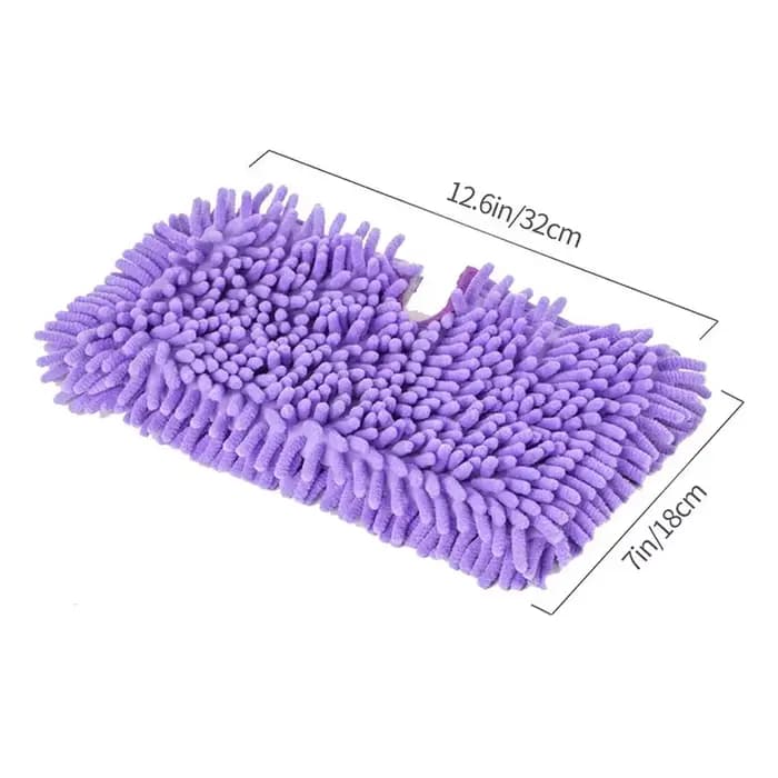 Tampon de remplacement lavable en microcarence pour vadrouilles Shlavabo Steam Pocket