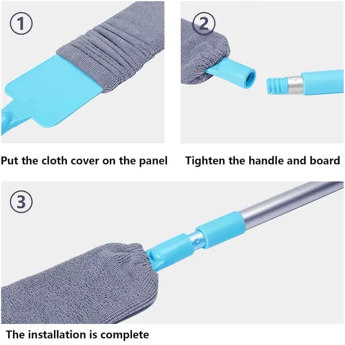 UNTIOR – vadrouilles anti-poussière à Long manche