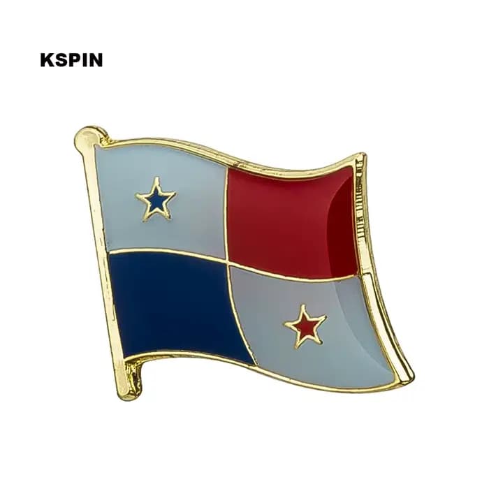 Épinglette drapeau en métal de France, Badges pour vêtements, ensemble Rozet, broche en broches KS-0057