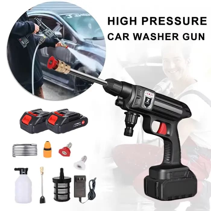 Pistolet à eau haute pression sans fil pour automobile