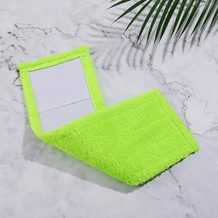 Têtes de balai en microfibre corail lavables pour sols en bois dur