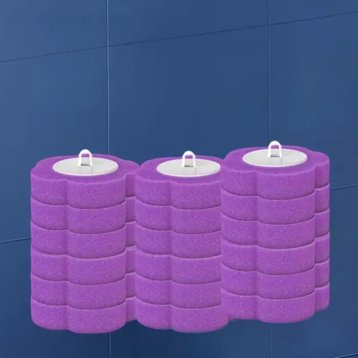 Brosse de nettoyage jetable pour toilettes et salle de bain