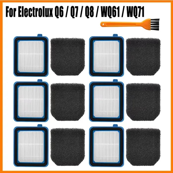 Filtre Hepa pour aspirateur Robot Electrolux Q6/Q7/Q8/WQ61/WQ71/WQ81/W3N5