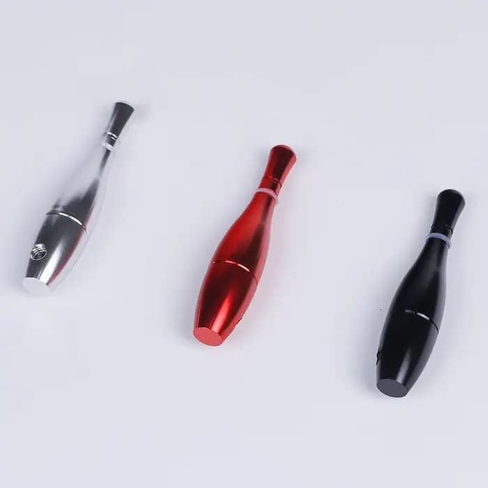 Accessoire pour fumer en forme de boule de Bowling, cadeau de vacances Portable en métal détachable