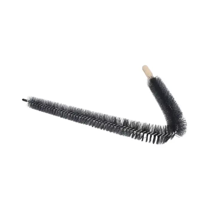 Outil de nettoyage de radiateur avec manche en bois et fil en acier inoxydable pour une élimination efficace des peluches et des débris particules