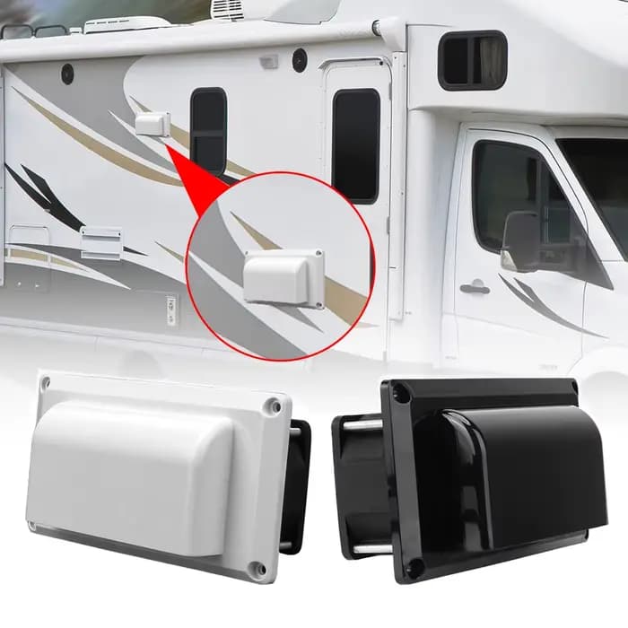 12V 25W caravane côté évent Ventilation ventilateurs d'échappement Kit de sortie accessoires de voiture pour