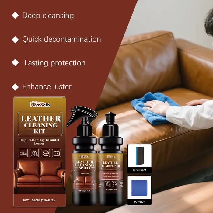 Kit de nettoyant pour cuir