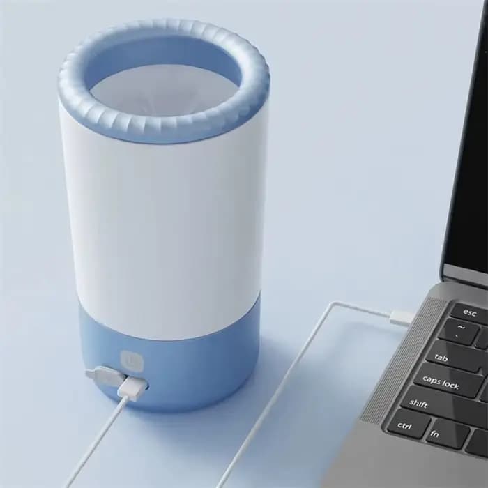 Machine automatique de nettoyage de pattes pour animaux de compagnie