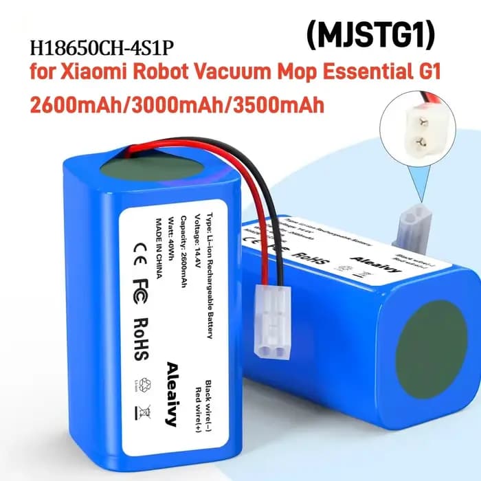 Batterie au Lithium 14.8V adaptée au Robot aspirateur Xiaomi MOP essentiel MJSTG1