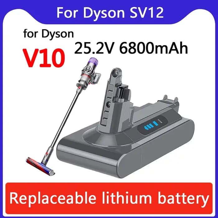 Batterie pour aspirateur Dyson V10 / SV12 / Animal V10 / Absolute 969352-02 206340 25