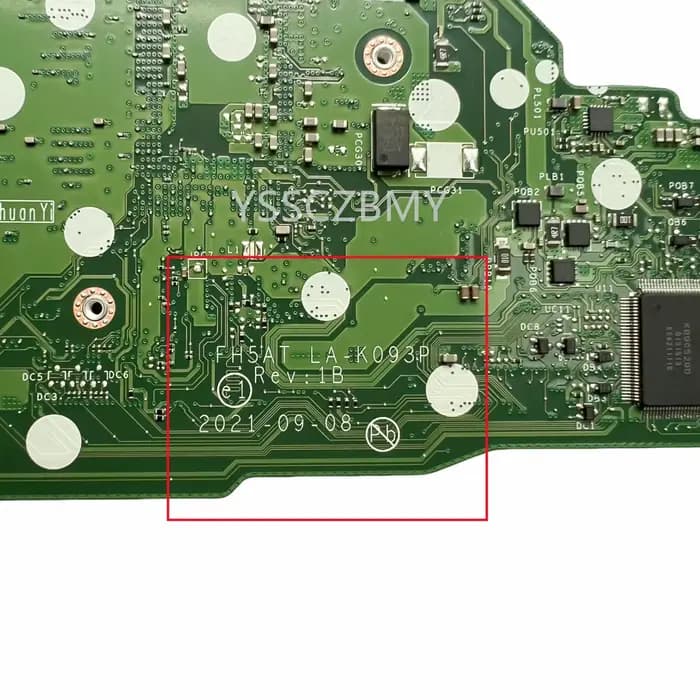 FH5AT LA-K093P carte mère pour Acer Aspire A515-56 carte mère d'ordinateur portable avec CPU i3 i5 i7 RAM 4GB Test OK