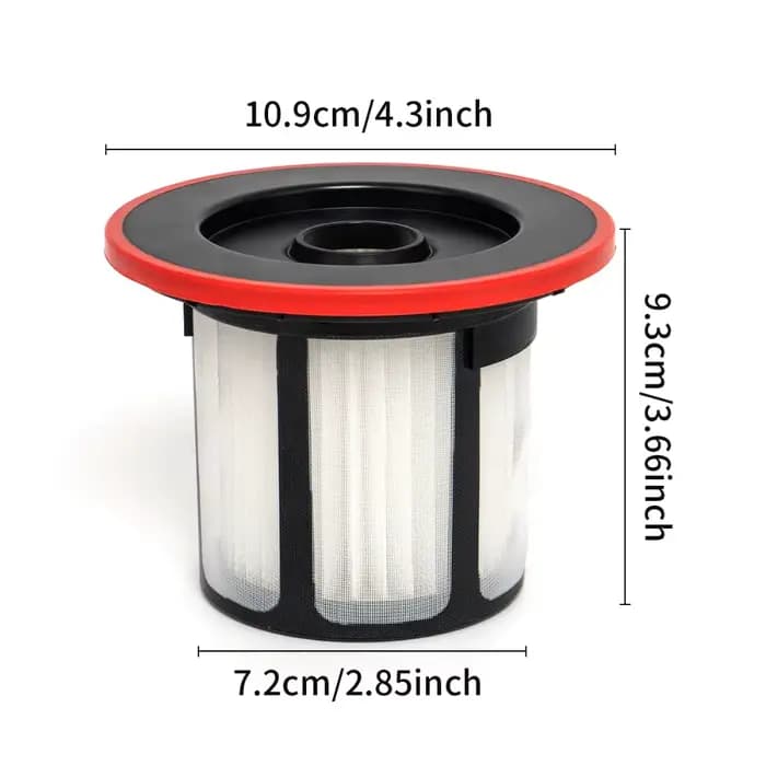 Accessoires de combinaison de filtres adaptés à Bosch Unlimited série 6 BCS611
