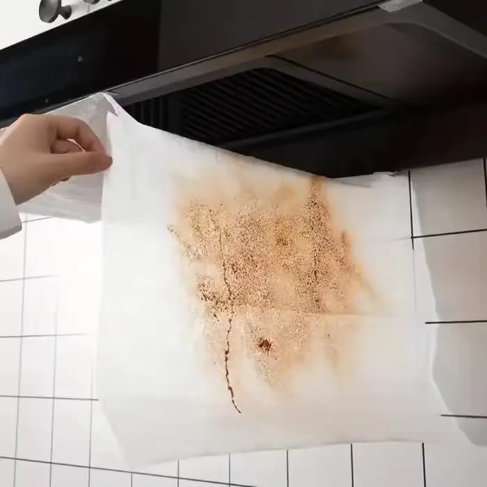 Lot de 12 filtres jetables en papier non tissé pour hotte de cuisine