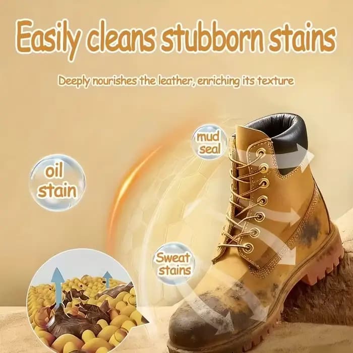 IFUBO 65ML Mousse Nettoyante pour Chaussures