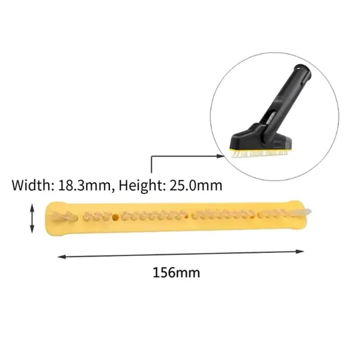 B89B-XXL pour Karcher SC1 SC2 SC3 SC4 SC5 jeu de bandes de brosse 6 pièces
