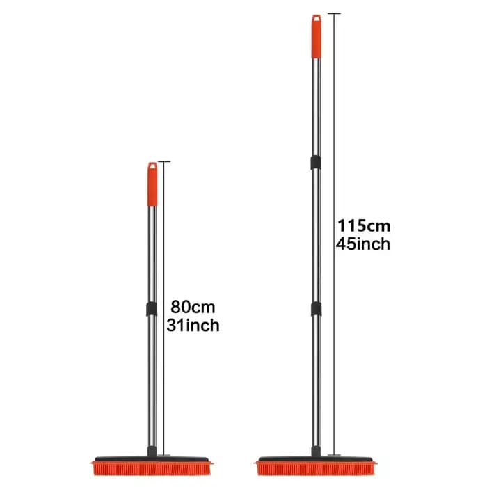 Balai en caoutchouc pour tapis