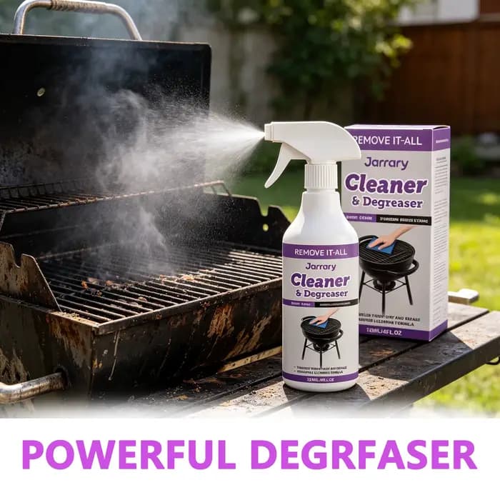 Dégraissant puissant pour grillades – Nettoyant mousse rapide pour taches d'huile de cuisine