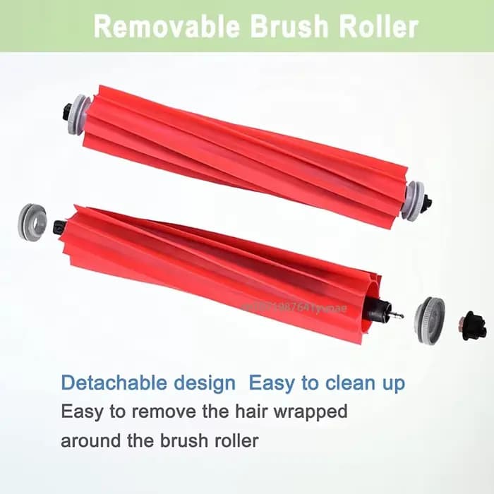 Brosse principale complète pour aspirateur Robot Roborock Q5 Q5 + Q7 Q7 Max S7MaxV Ultra T7S Plus G10