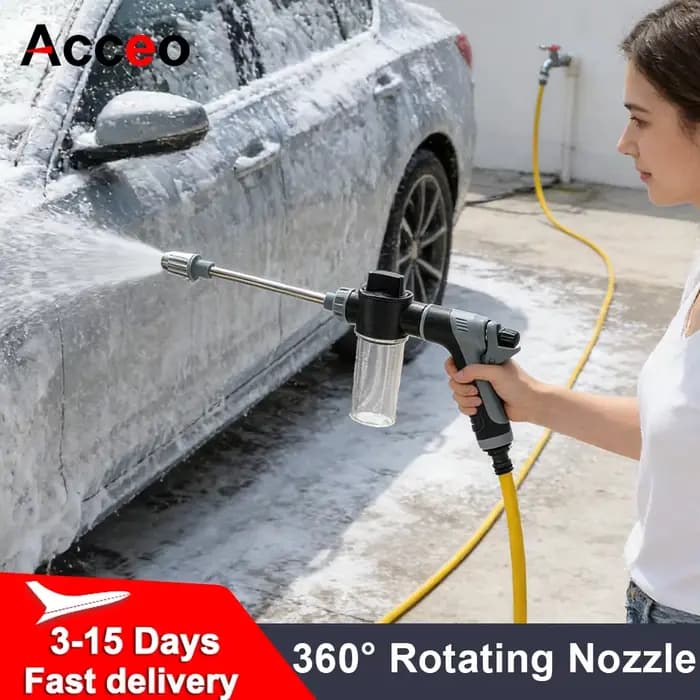 360 ° Pistolet à eau haute pression à buse rotative