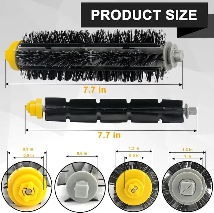 Rouleau de brosse principale de rechange pour aspirateur iRobot Roomba