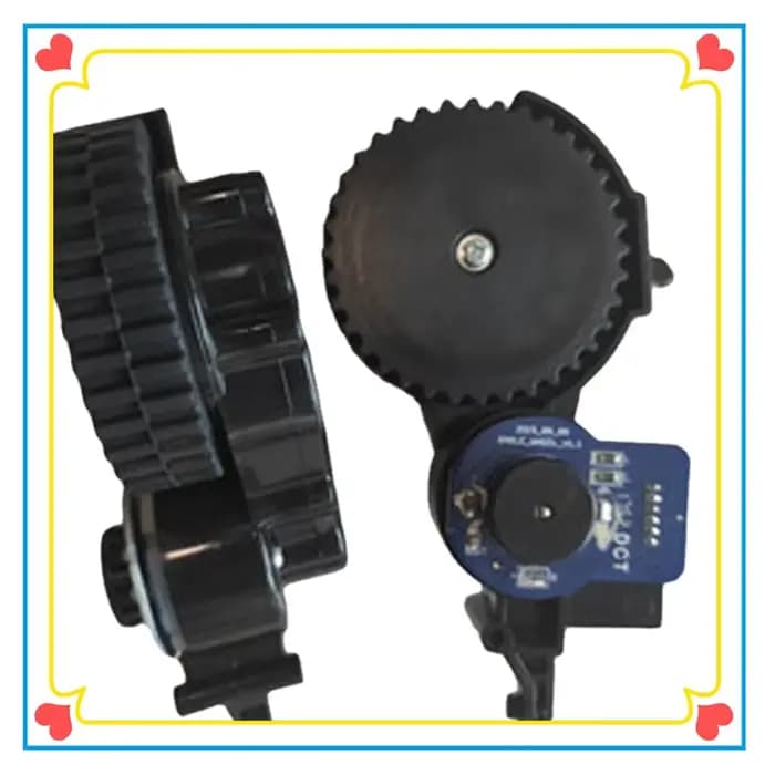 Roue de pièces d'aspirateur robotique PVCR 0920WV, magasin droit