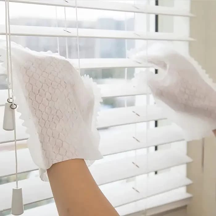 Gants de dépoussiérage double face