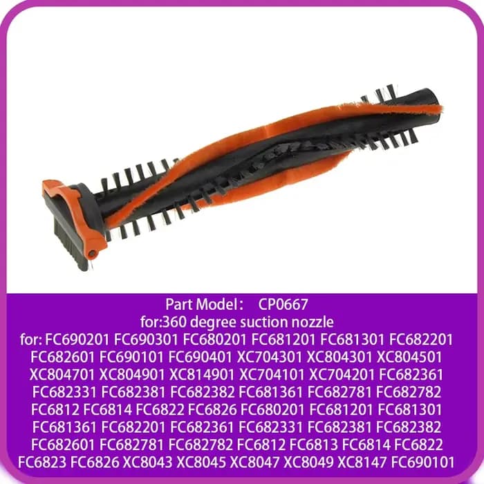 Main Roller Brush For Philips SpeedPro Max/Aqua FC6 XC7 XC8 series Vacuum cleaner