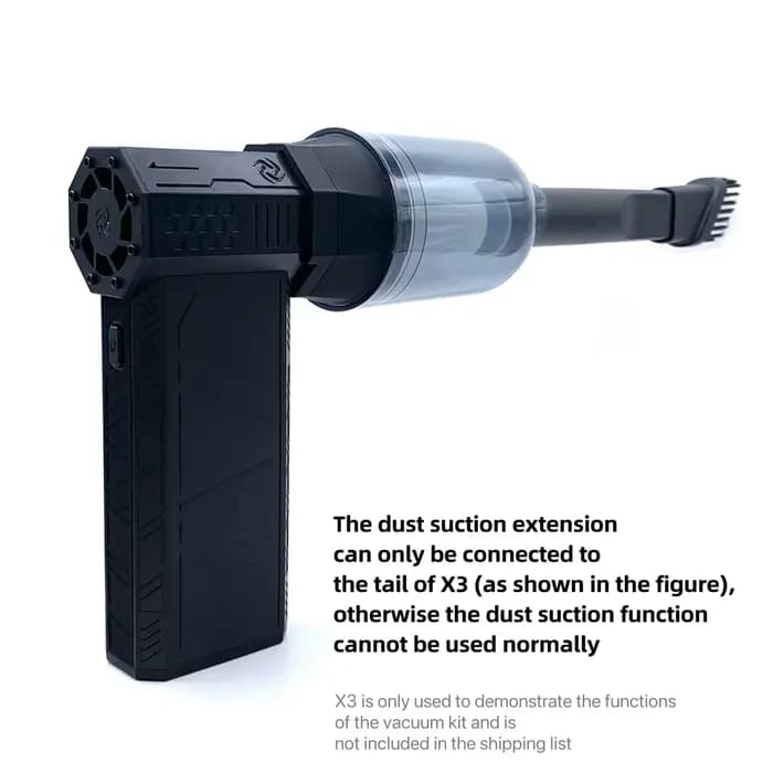 Kit d'aspirateur X3, ventilateur à Jet portatif
