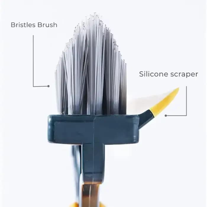 Brosse rotative 2 en 1 pour le nettoyage des crevettes de sol