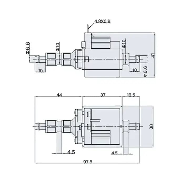 Jiayin JYPC-4 – pompe électromagnétique pour vapeur domestique