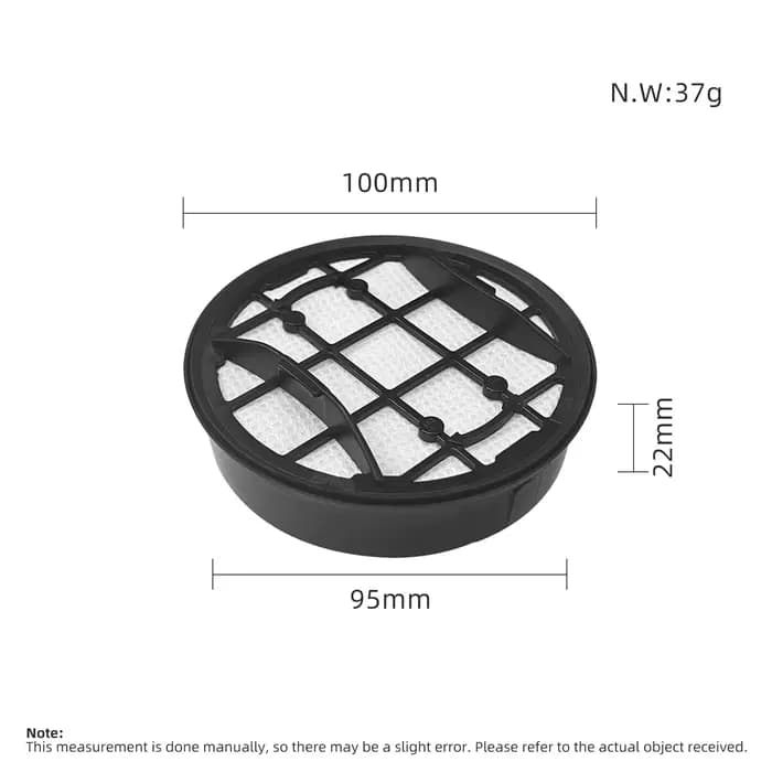 Compatible avec les pièces de rechange du filtre d'aspirateur Philips VC 7000 / 8000 XC7053
