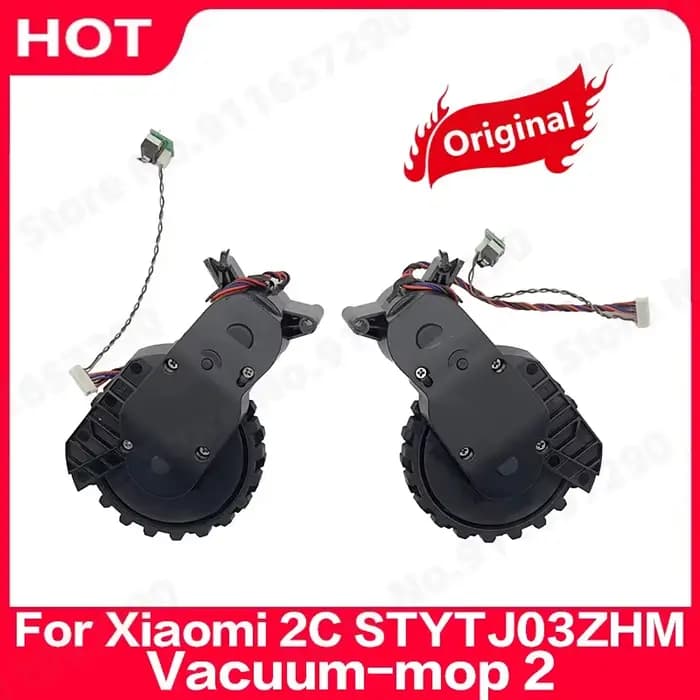 Accessoires de roues gauche et droite pour aspirateur robot Xiaomi Mi