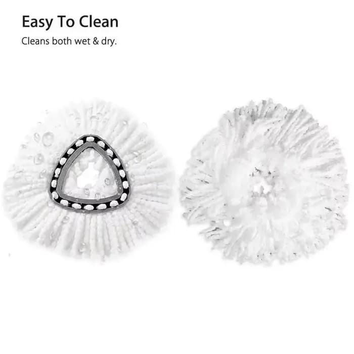 Tête de vadrouille rotative à 360 degrés