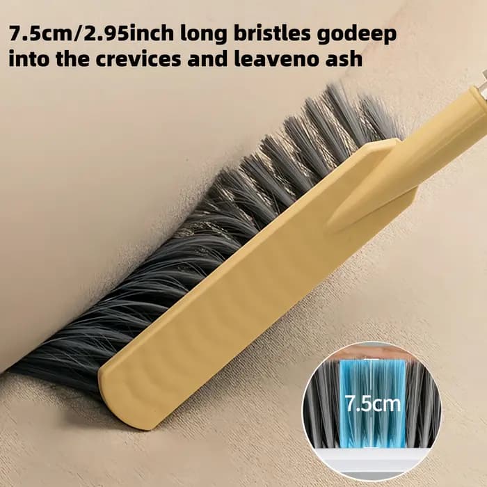 Balai à manche long avec poils souples pour dépoussiérage