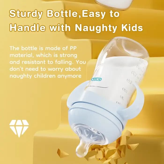 Bouteille PP pour bébé 150/240/330ML, biberon pour nouveau-né avec poignée, biberon pour lait, biberons pour bébé, fournitures d'alimentation pour nouveau-né, sans BPA
