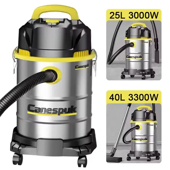 25L/40L soufflage humide et sec 3 en 1 aspirateur haute puissance magasin de lavage de voiture hôtel ménage Commercial