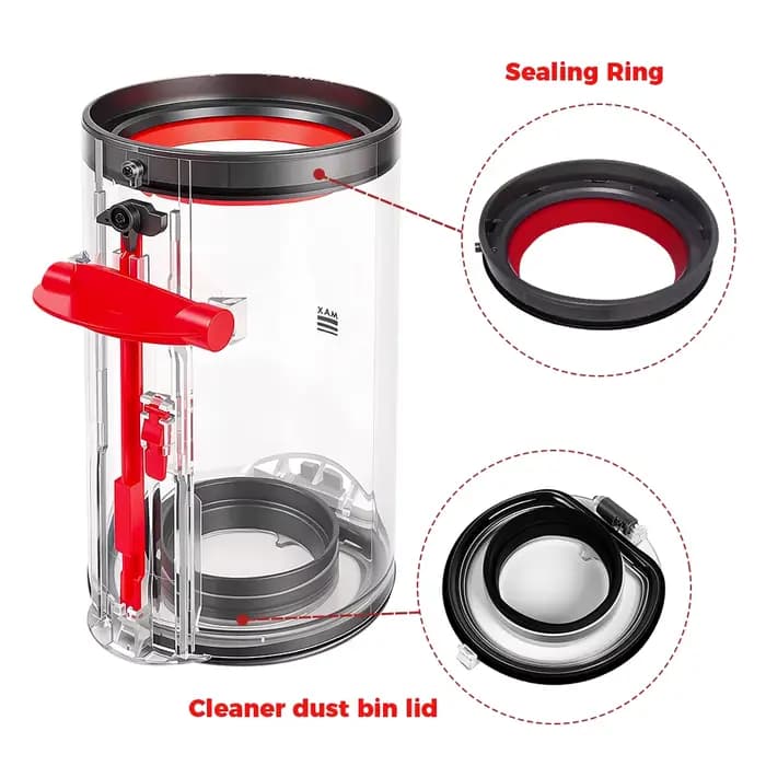 Grand bac à poussière pour aspirateur Dyson V11 V15 / SV14 SV15 SV22
