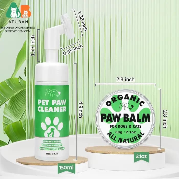 Kit de soins des pattes de chien