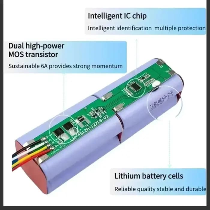 Pour Xiaomi Robot batterie 1C P1904-4S1P-MM Mijia Mi aspirateur balayage vadrouille Robot batterie de remplacement 12800mAh