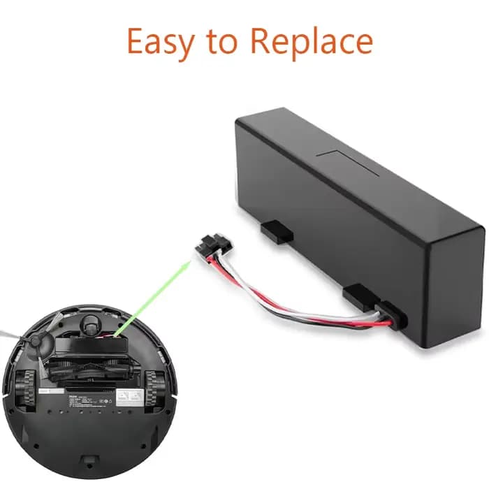 Batterie Li-ion 14.4V pour STYTJ02YM 2800 ~ 9800mAh, pour aspirateur Mijia Mop Pro Yunmi MVVO1-JG Haier JX37