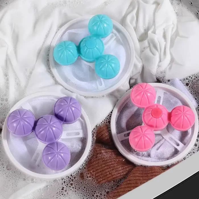 3 pièces/ensemble Machine à laver épilation filtre sac efficace filtrage maille cheveux charpie receveur flottant